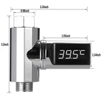 Ficha técnica e caractérísticas do produto Dodecagon passiva LED água medidor de temperatura Termômetro Água