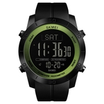 Ficha técnica e caractérísticas do produto Amyove Lovely gift dos homens multi-funções Sports Watch externas Mileage Calorie Compass impermeável relógio eletrônico