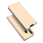 Ficha técnica e caractérísticas do produto DUX Ducis para Samsung A30 bolsa protectora Magnetic couro atração com Suporte Slot para cartão