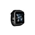 E- Watch - Relógio Inteligente com Função Celular e Notificações Via Bluetooth - Preto