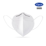 Ficha técnica e caractérísticas do produto Eficiência na filtragem da máscara protetora do respirador descartável KN95> Pacote de 10%