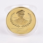 Ficha técnica e caractérísticas do produto Emblema comemorativo da moeda comemorativa do metal de ERwin Rommel 1891-1944 Venda quente
