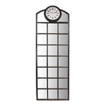 Ficha técnica e caractérísticas do produto Espelho Quadrados com Relógio Oldway