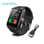 Ficha técnica e caractérísticas do produto U8 Steel Silicon Sports V3.0 Smart Wrist Watch for Android for ISO