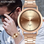 Ficha técnica e caractérísticas do produto Esportes dos homens Rel¨®gios Casual Luxury Sport Watch Quartz inoxid¨¢vel Men Watch A?o