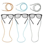 Ficha técnica e caractérísticas do produto Esportes óculos Pescoço Cinta óculos De Sol Retentor Cordão Corrente Couro Do Plutônio