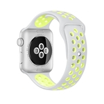 Ficha técnica e caractérísticas do produto Esportes Silicone Watch Band Para Apple Watch 38/42 milímetros, Strap substituição Para iWatch