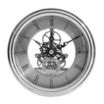 Ficha técnica e caractérísticas do produto Esqueleto Inserir Relógio Movimento Quartzo Bateria Caber 127mm Roman Dial