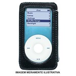 Ficha técnica e caractérísticas do produto Estojo de Couro I-Concepts para Ipod Mini - 12788