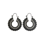 Ficha técnica e caractérísticas do produto Ethnic Ear gravado Stud Classy Feminino Brincos Mulheres elegantes Eardrop