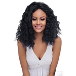 Ficha técnica e caractérísticas do produto European and American Black Womens Fashion Short Curly Hair Chemical Fiber High Temperature Silk Short Wig Headgear Spot
