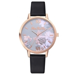 Ficha técnica e caractérísticas do produto FANTEEDA FD151 Mulheres Rose Gold Quartz Strap rel¨®gio de pulso Moda Casual