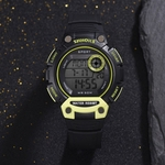 Ficha técnica e caractérísticas do produto Fashion Digital Electronic LED Watch Date Men's Outdoor Sports Waterproof Watch