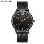 Ficha técnica e caractérísticas do produto Fashion Men Crystal Stainless Steel Analog Quartz Wrist Watch Bracelet