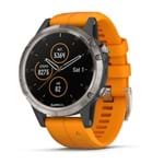 Fenix® 5 Plus - em Titânio - Tela de Safira - Smartwatch Gps Premium M...