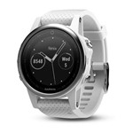 Fenix 5s - Branco Carrara - Pequeno - Smartwatch Gps Premium Multiesportivo - Garmin