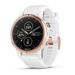 Fenix® 5S Plus -Ouro-Tela de Safira-Smartwatch Gps Premium para Aventu...