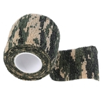 Ficha técnica e caractérísticas do produto Fita elástica Camouflage Waterproof Outdoor Caça Camping Furtivo Camo Enrole