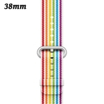 Ficha técnica e caractérísticas do produto 38 / Banda pulso esportes 42 milímetros Nylon Tecido Strap pulseira para Apple Watch iWatchTecnologia vestível