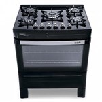 Ficha técnica e caractérísticas do produto Fogão 5 Bocas Maggiore Vetro Gourmet com Acendimento Automático Stile Preto G5 220V Mueller