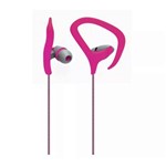 Fone de Ouvido Auricular Fitness Rosa Multilaser - Ph166