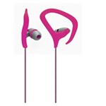 Ficha técnica e caractérísticas do produto Fone de Ouvido Auricular Fitness Rosa - Ph166