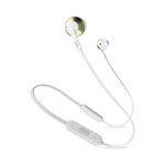 Ficha técnica e caractérísticas do produto Fone de Ouvido Bluetooth com Microfone JBL T205BT Branco