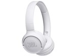 Fone de Ouvido Bluetooth JBL com Microfone Branco - T500BT