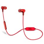 Ficha técnica e caractérísticas do produto Fone de Ouvido Bluetooth JBL E25BT Vermelho