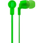 Fone de Ouvido com Microfone Multilaser Neon Series Intra-Auricular Verde