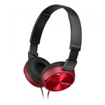 Ficha técnica e caractérísticas do produto Fone de Ouvido com Microfone Sony MDR-ZX310AP Vermelho