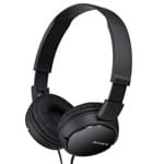 Ficha técnica e caractérísticas do produto Fone de Ouvido Dobrável Sony MDR-ZX110 Preto