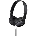 Fone de Ouvido Dobravel Sony P2 Preto Mdr-zx110