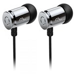 Ficha técnica e caractérísticas do produto Fone de Ouvido Earphone Premium Prata - Multilaser