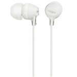 Ficha técnica e caractérísticas do produto Fone de Ouvido Estéreo Sony MDR EX15LP/WCE - Branco