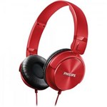 Ficha técnica e caractérísticas do produto Fone de Ouvido Estilo Dj com Graves Nítidos Shl3060rd/00 Vermelho Philips