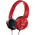 Ficha técnica e caractérísticas do produto Fone de Ouvido Estilo DJ com Graves Nítidos SHL3060RD/00 Vermelho PHILIPS - Philips