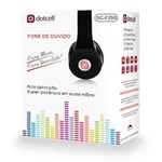 Ficha técnica e caractérísticas do produto Fone de Ouvido HD DC-F250 Preto - Dotcell