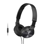 Ficha técnica e caractérísticas do produto Fone de Ouvido Headphone Dobrável Preto - Mdr-Zx310Ap/B