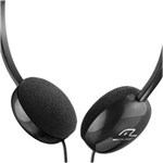 Ficha técnica e caractérísticas do produto Fone de Ouvido Headphone P2 Preto PH063 - Multilaser