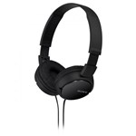 Fone de Ouvido Headphone Sony MDR-ZX110 Dobrável P2 Preto