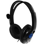 Ficha técnica e caractérísticas do produto Fone de Ouvido Headset Estéreo para Ps4 Playstation 4 com Microfone - Preto