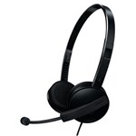 Ficha técnica e caractérísticas do produto Fone de Ouvido Headset Philips SHM3550 - Preto