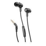 Ficha técnica e caractérísticas do produto Fone de Ouvido In-Ear E15 com Controle/microfone e Cabo de Tecido Preto