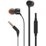 Ficha técnica e caractérísticas do produto Fone de Ouvido In Ear Preto Jbl T110