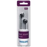 Ficha técnica e caractérísticas do produto Fone de Ouvido In Ear Preto - SHE2000 - Philips