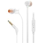 Ficha técnica e caractérísticas do produto Fone de Ouvido Intra Auricular Branco JBL T110