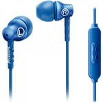 Ficha técnica e caractérísticas do produto Fone de Ouvido Intra-Auricular com Microfone She8105Bl/00 Philips