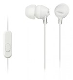 Ficha técnica e caractérísticas do produto Fone de Ouvido Intra Auricular Sony MDR-EX15AP - com Microfone - Branco