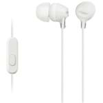 Ficha técnica e caractérísticas do produto Fone de Ouvido Intra Auricular Sony MDR-EX15AP/W Branco